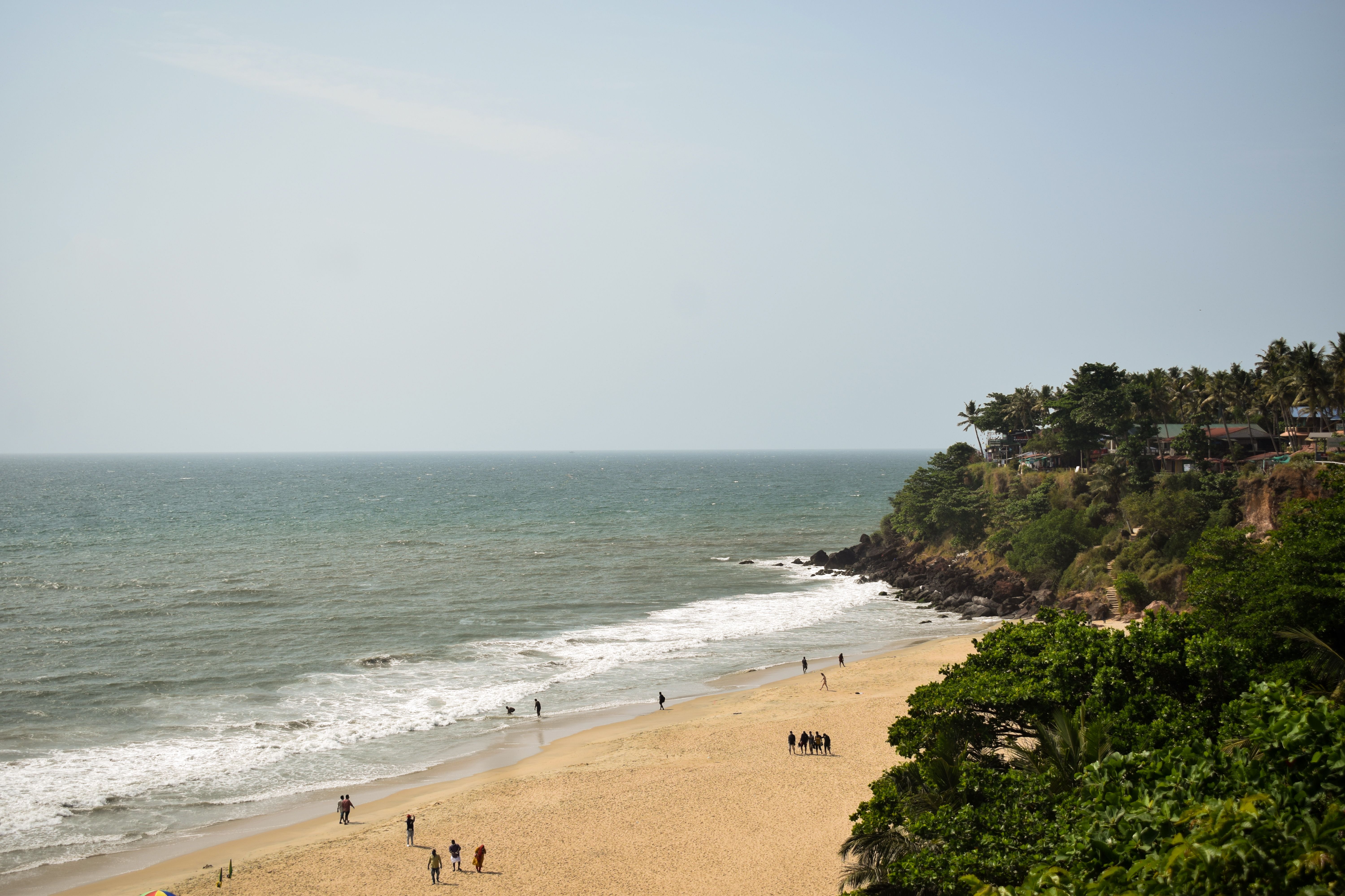 Varkala Cliff Beach